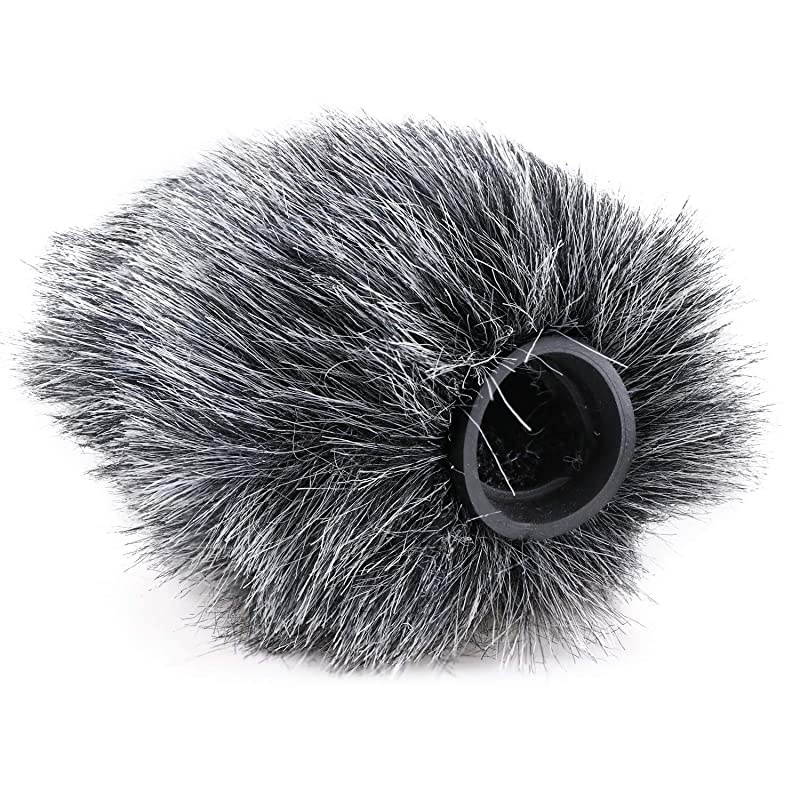 Microphone Deadcat Windscreen Outdoor Wind Shield Mic Windshield Muff Fur Custom Fit for Rode VideoMicro and VideoMic Me MeL