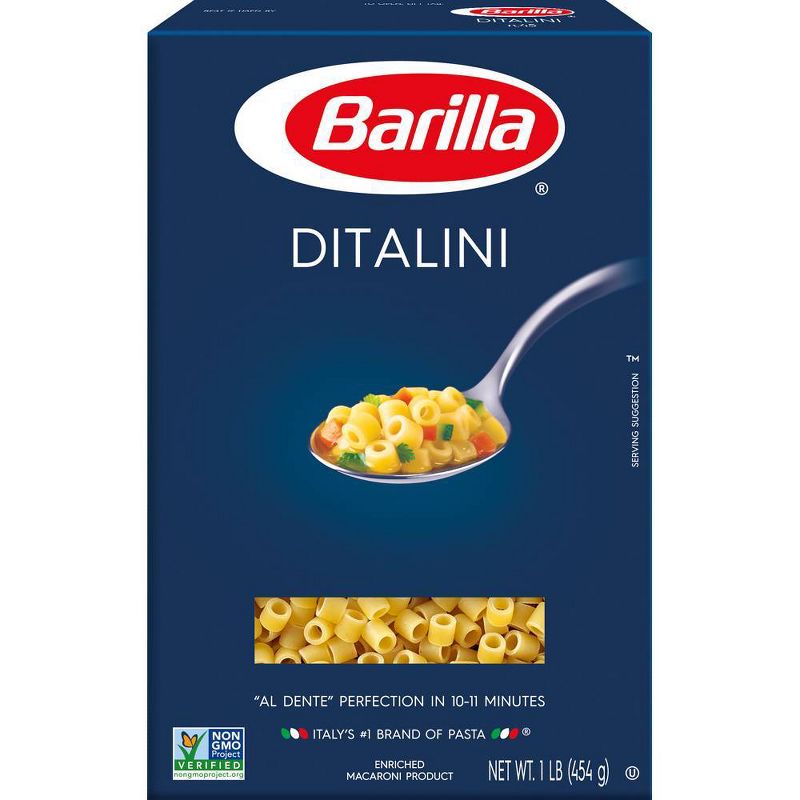 Barilla Ditalini Pasta - 16oz