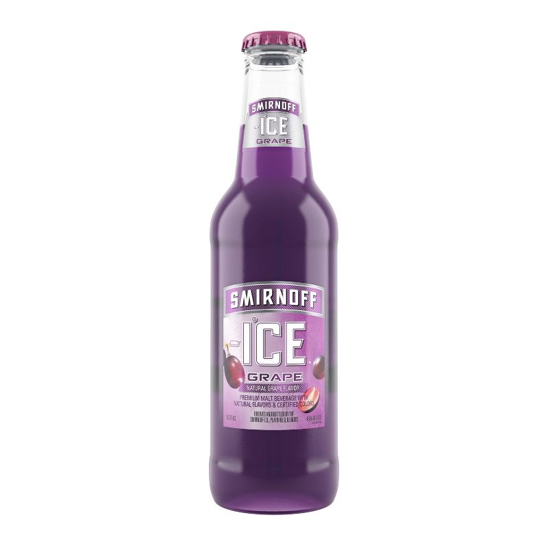 Smirnoff Ice Grape - 6pk/11.2 fl oz Bottles