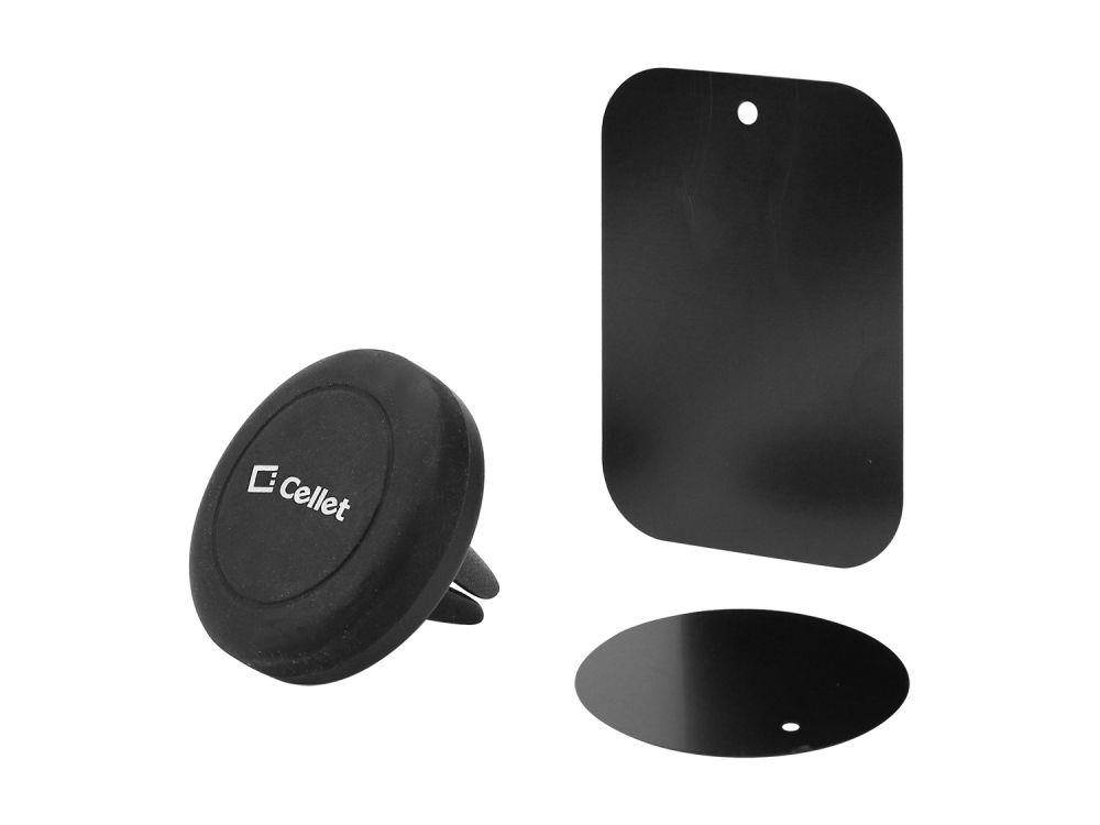 Cellet Black Extra Strength Magnetic  Car Vent Smartphone Holder