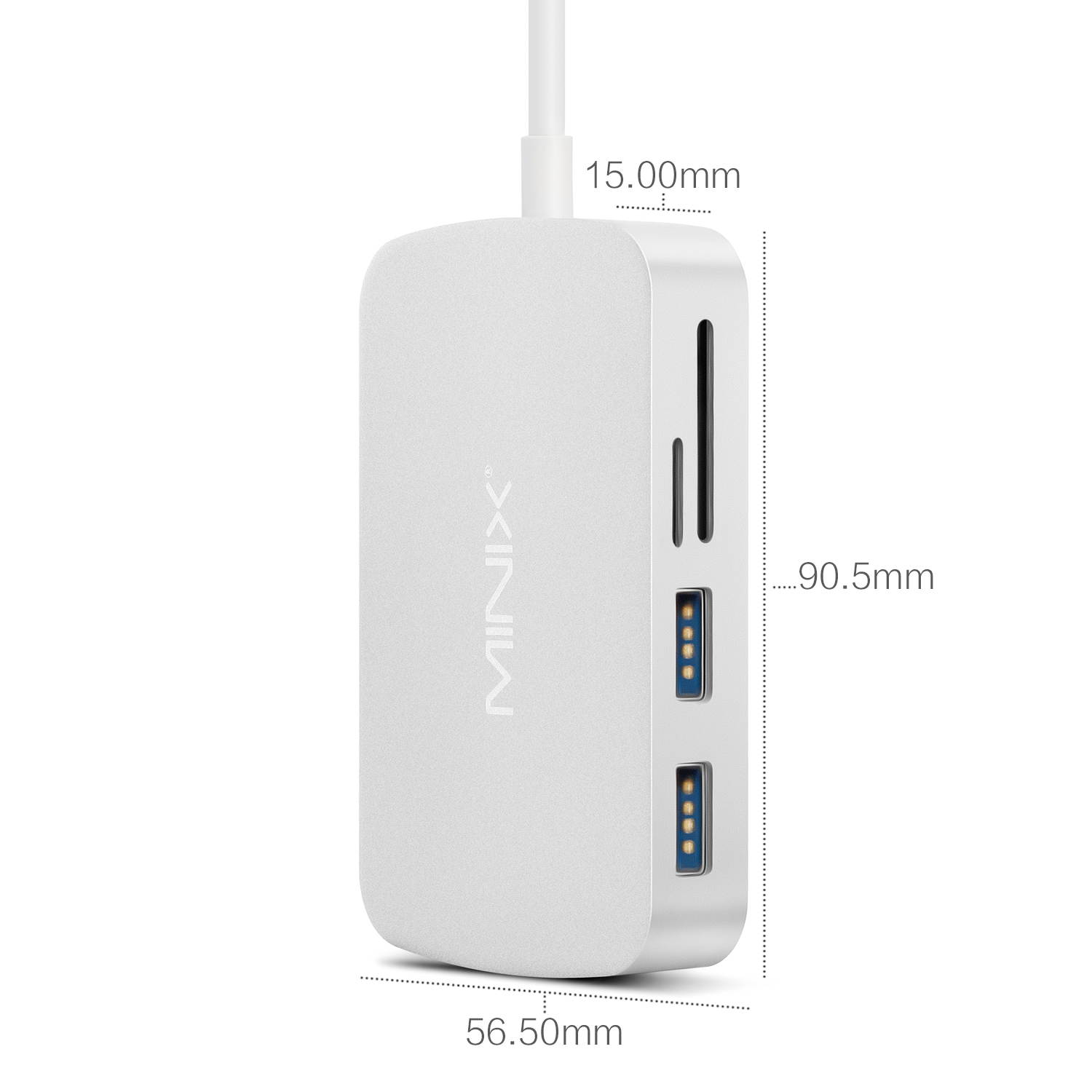 MINIX NEO C-X, USB-C Multiport Adapter with HDMI - Rose Gold[10/100Mbps Ethernet] (Compatible with Apple MacBook and MacBook Pro). Sold Directly by MINIX Technology Limited.