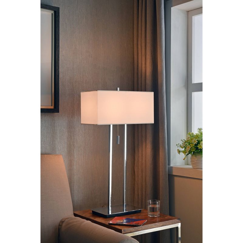 Emilio Chrome Table Lamp