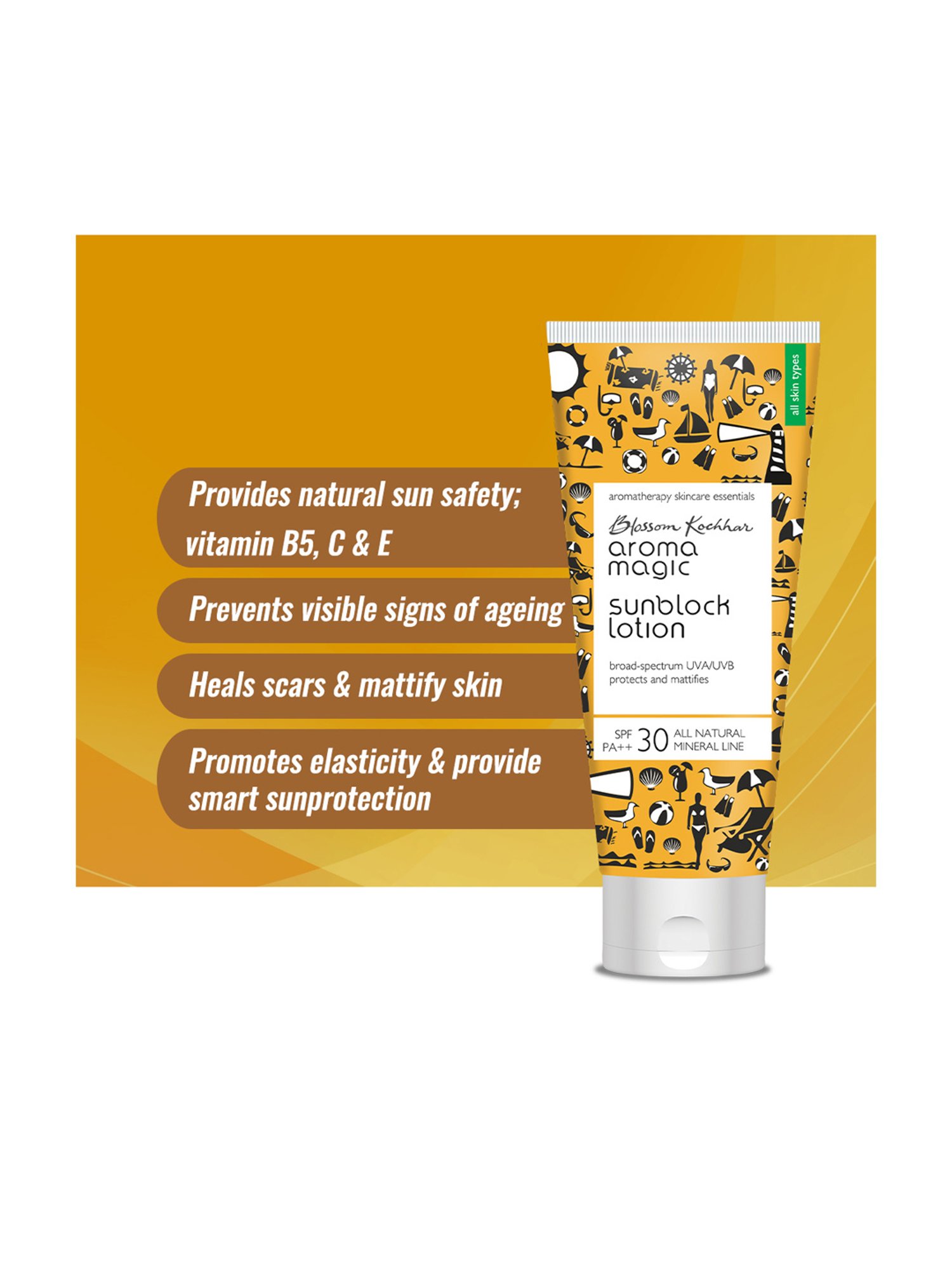 Aroma Magic Sunblock Lotion - 50 ml