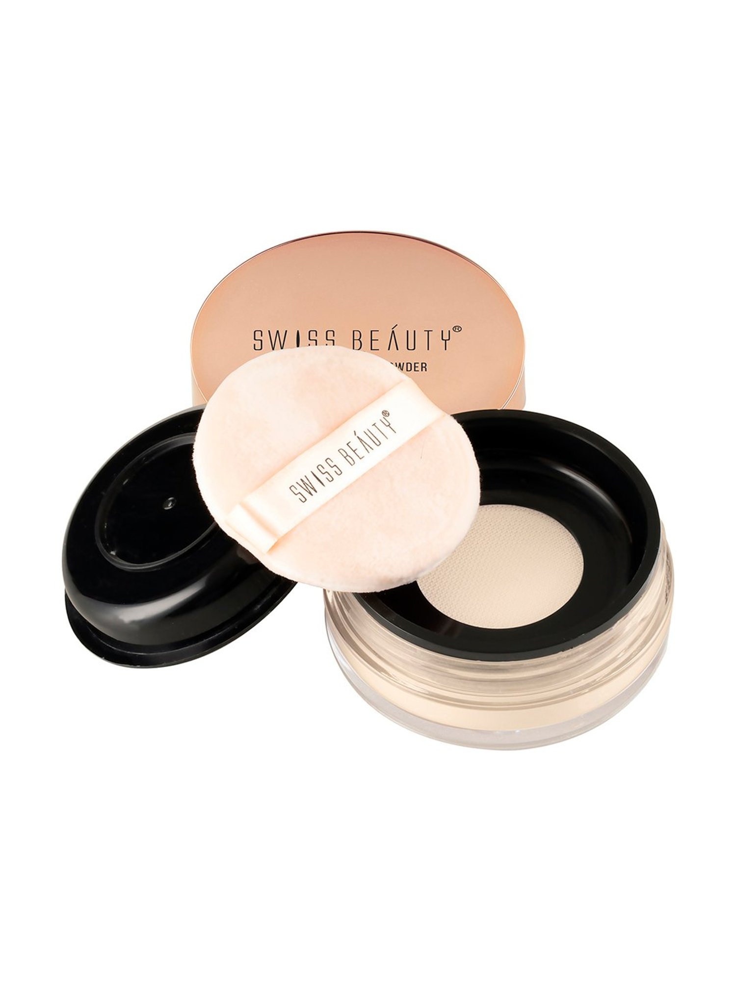 SWISS BEAUTY Ultra Fine Matte Loose Finish Powder Ivory - 8 gm