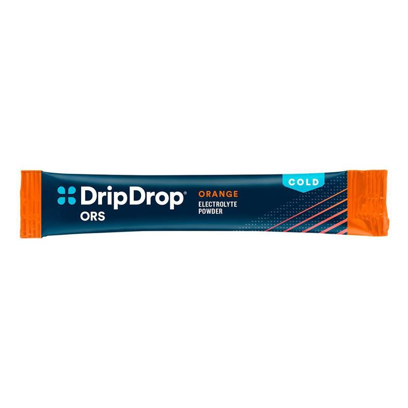 DripDrop ORS 10g Electrolyte Powder - Orange - 8ct