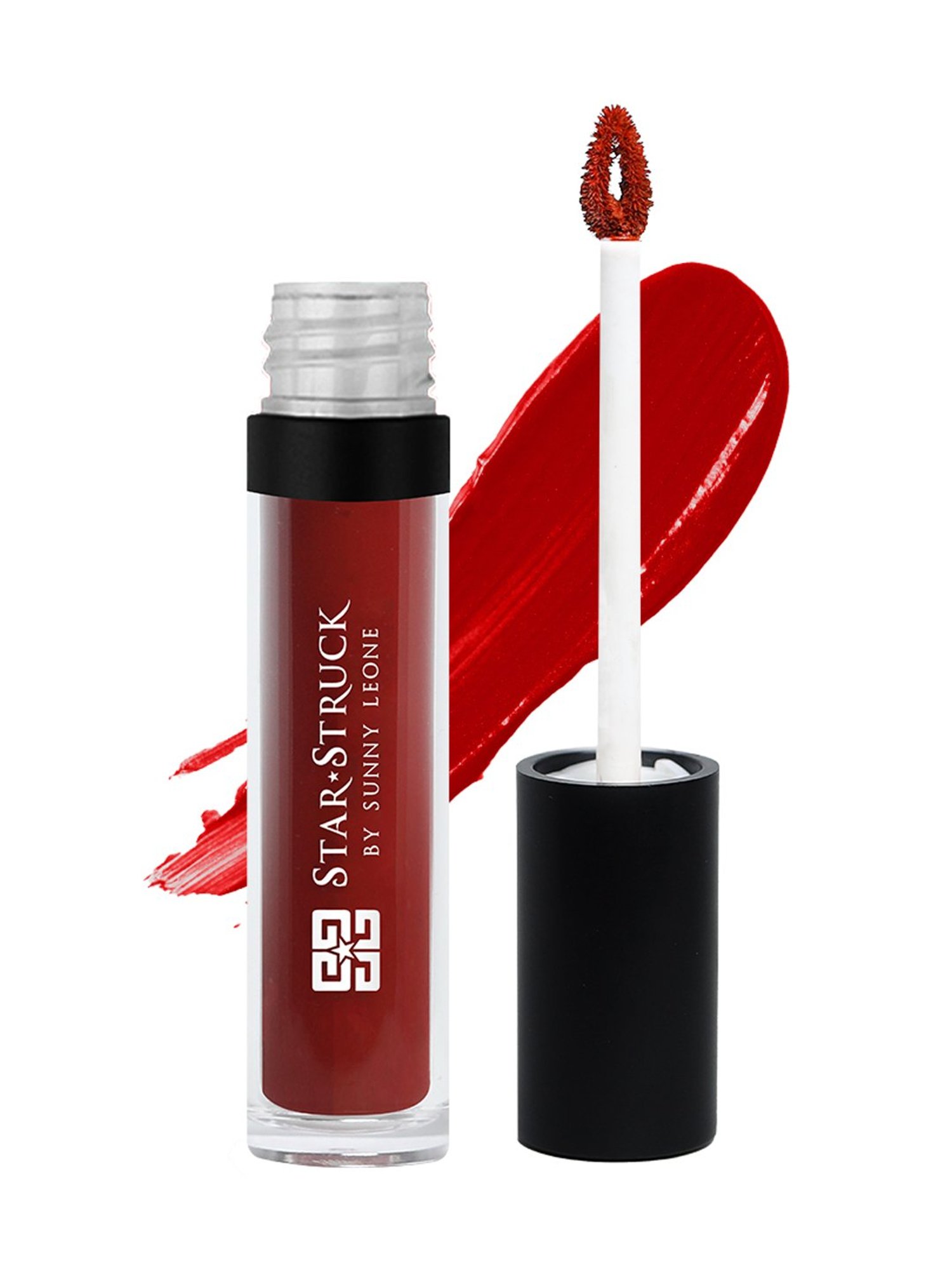 StarStruck By Sunny Leone Matte Liquid Lip Color Cherry Bomb - 6 ml
