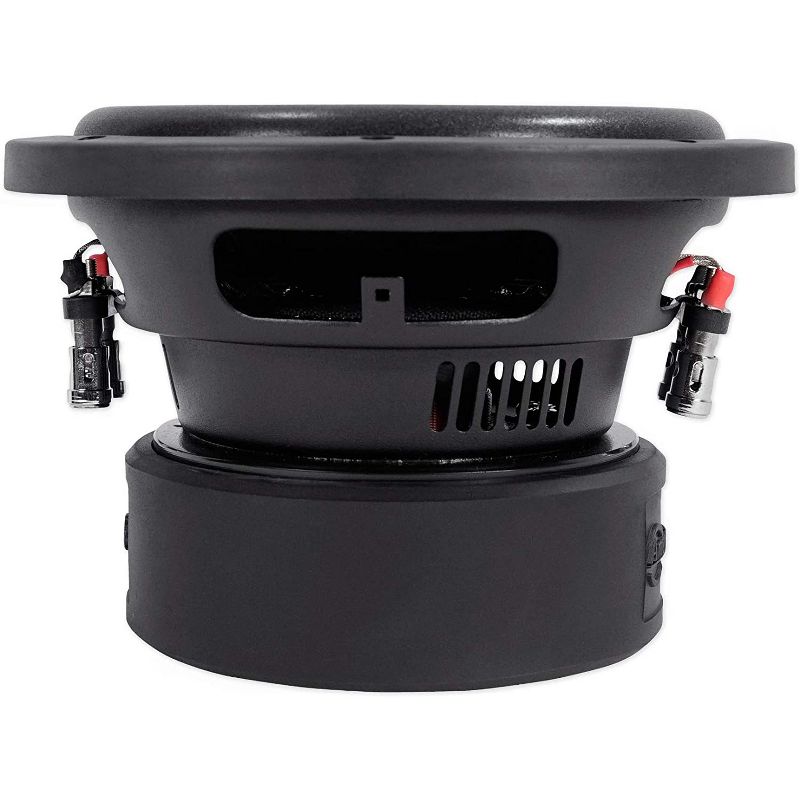 American Bass XD 844 8 Inch Dual 4 Ohm Voice Coil 600 Watt Max Power Subwoofer Speaker with 90 Ounce Magnet and Carbon Fiber Non Pressed Paper Cone