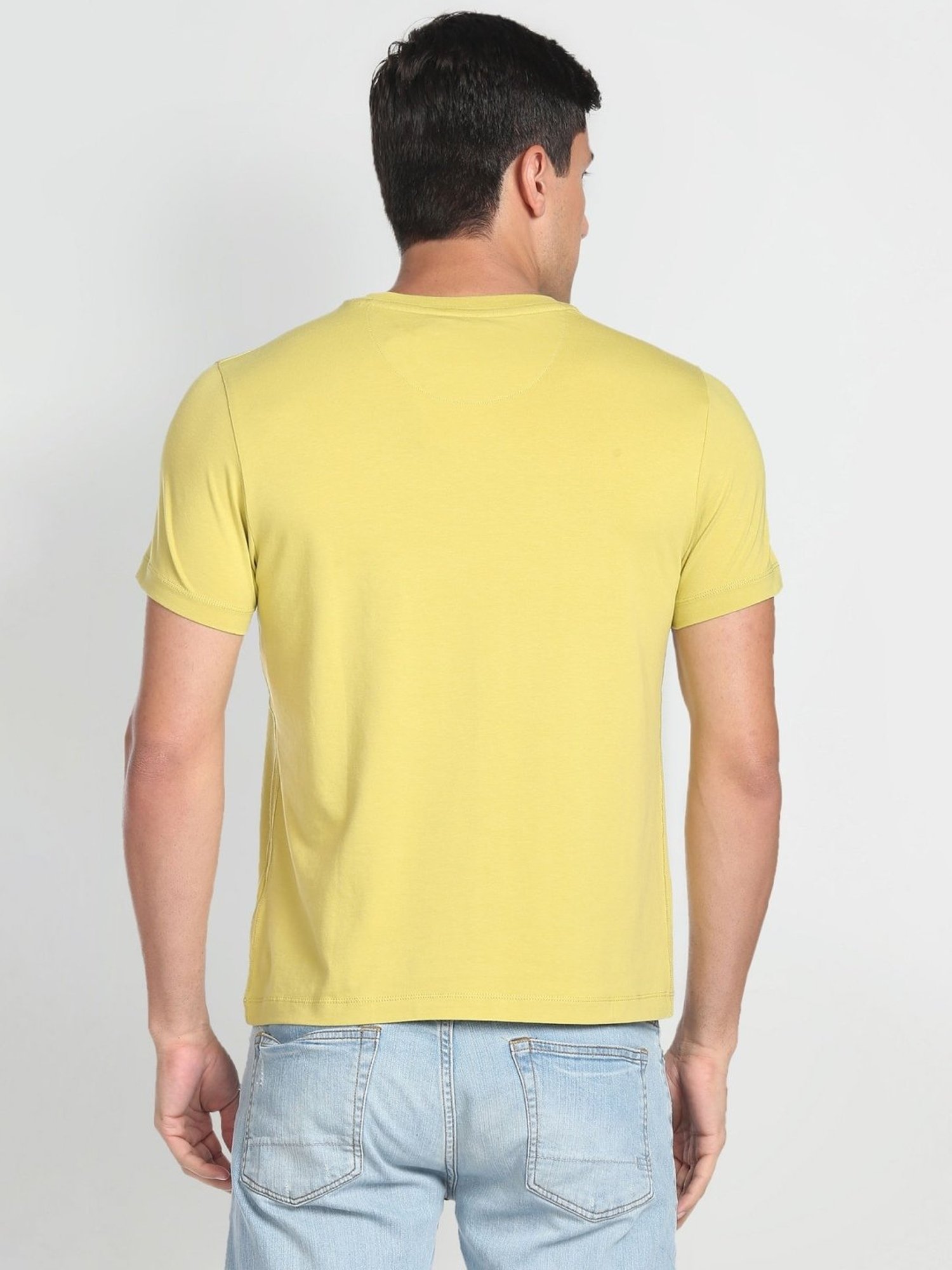 U.S. Polo Assn. Denim Co. Light Green Muscle Fit T-Shirt