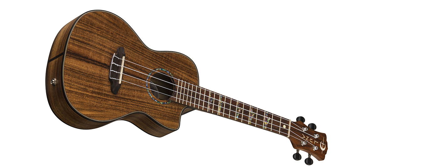 Luna Guitar UKE HTC KOA Ukulele