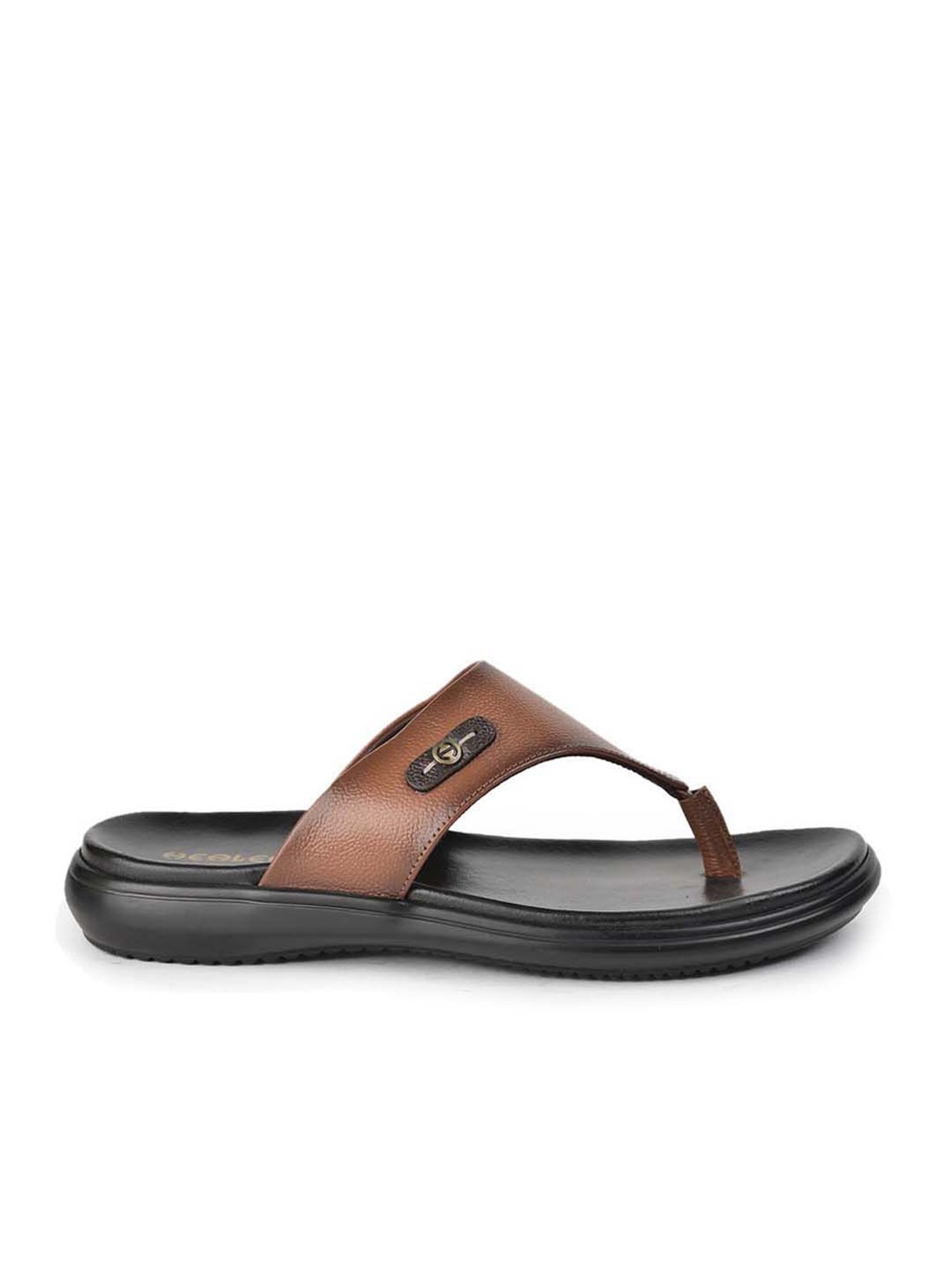 Healers by Liberty Men's Tan Thong Sandals