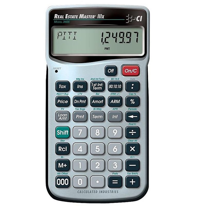 Calculated Industries Real Estate Master 3405 