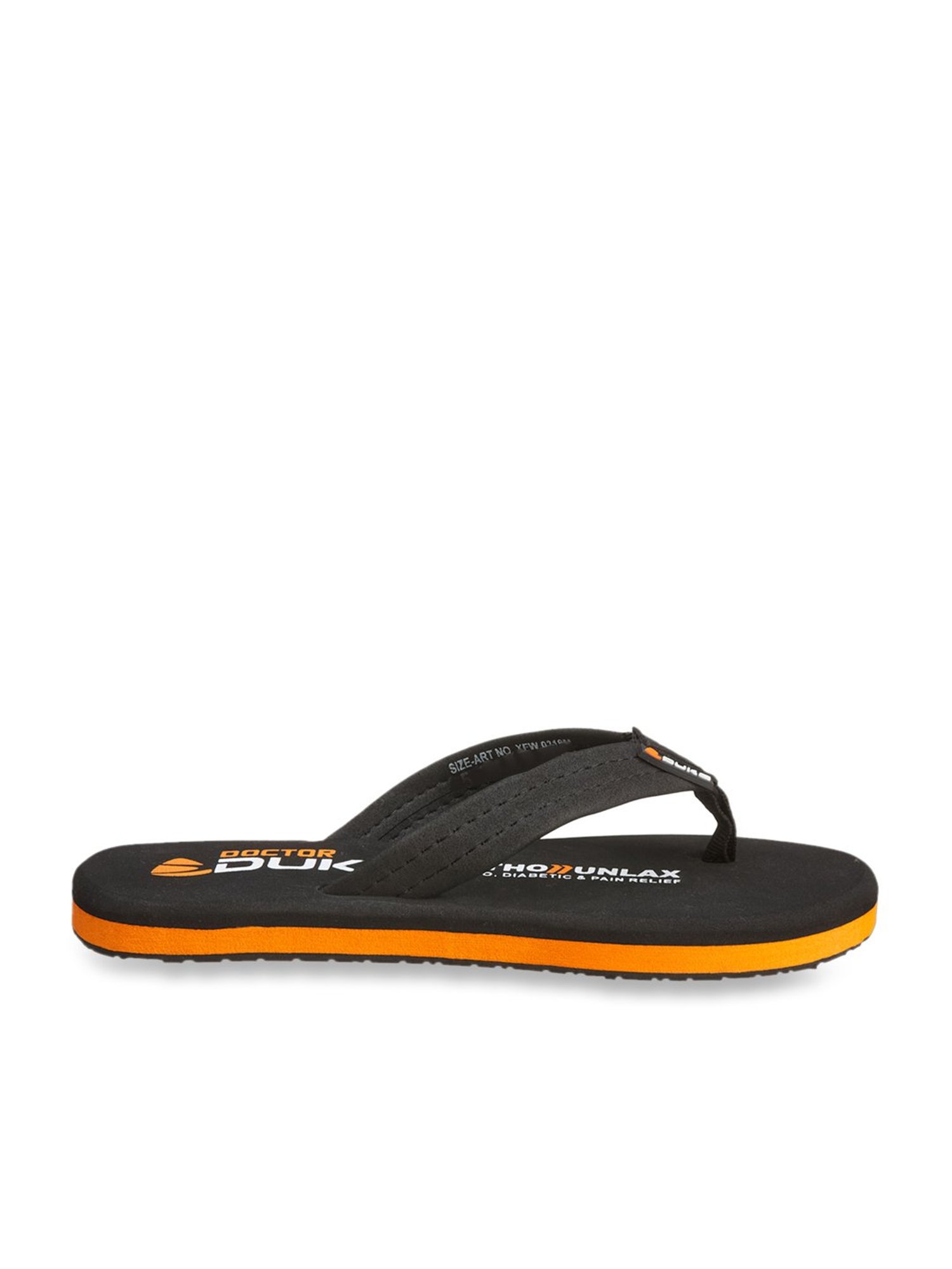 Duke Women's Black Flip Flops