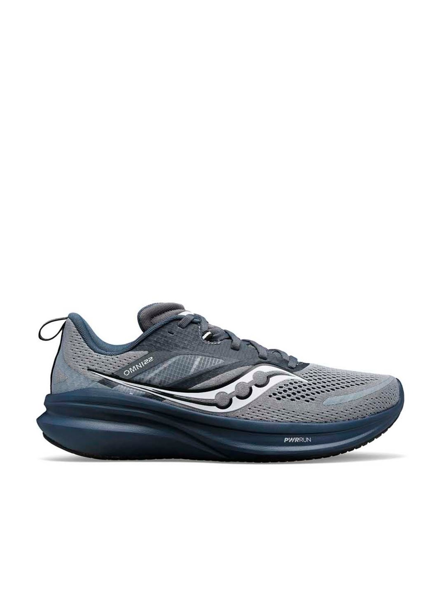 Saucony Men's Omni 22 Grey Running Shoes