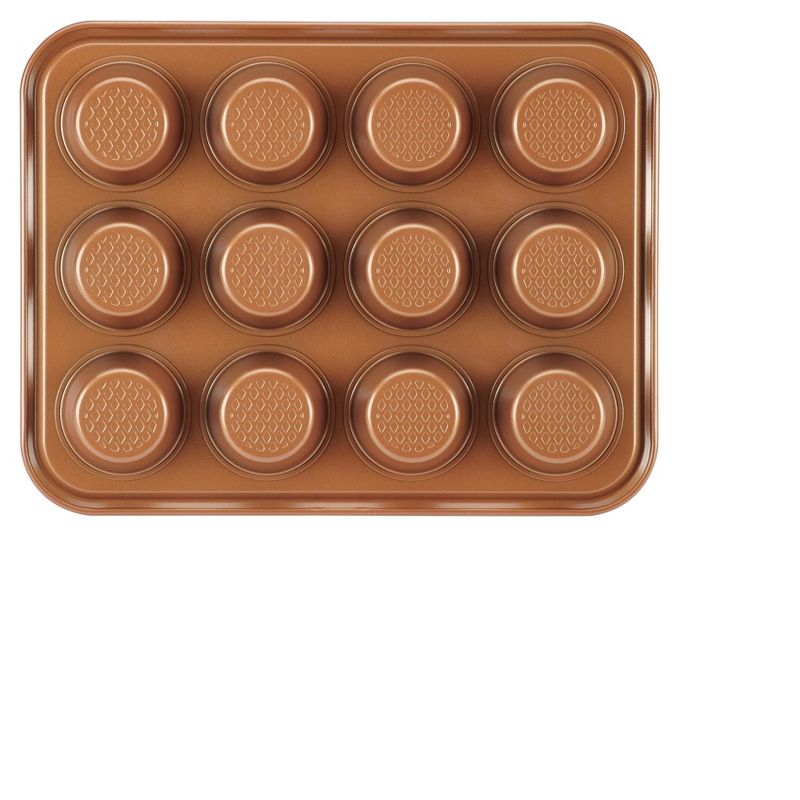 Ayesha Curry Bakeware 12cup Muffin Pan Copper