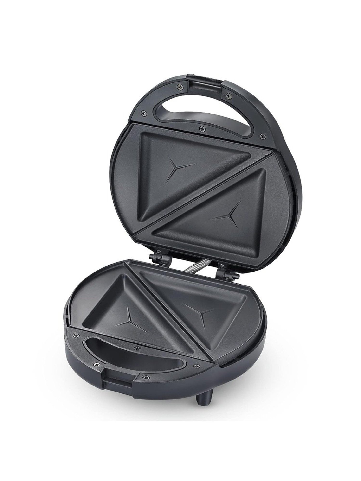 Borosil Sandwich Maker 700W Non Stick Coating (Black)
