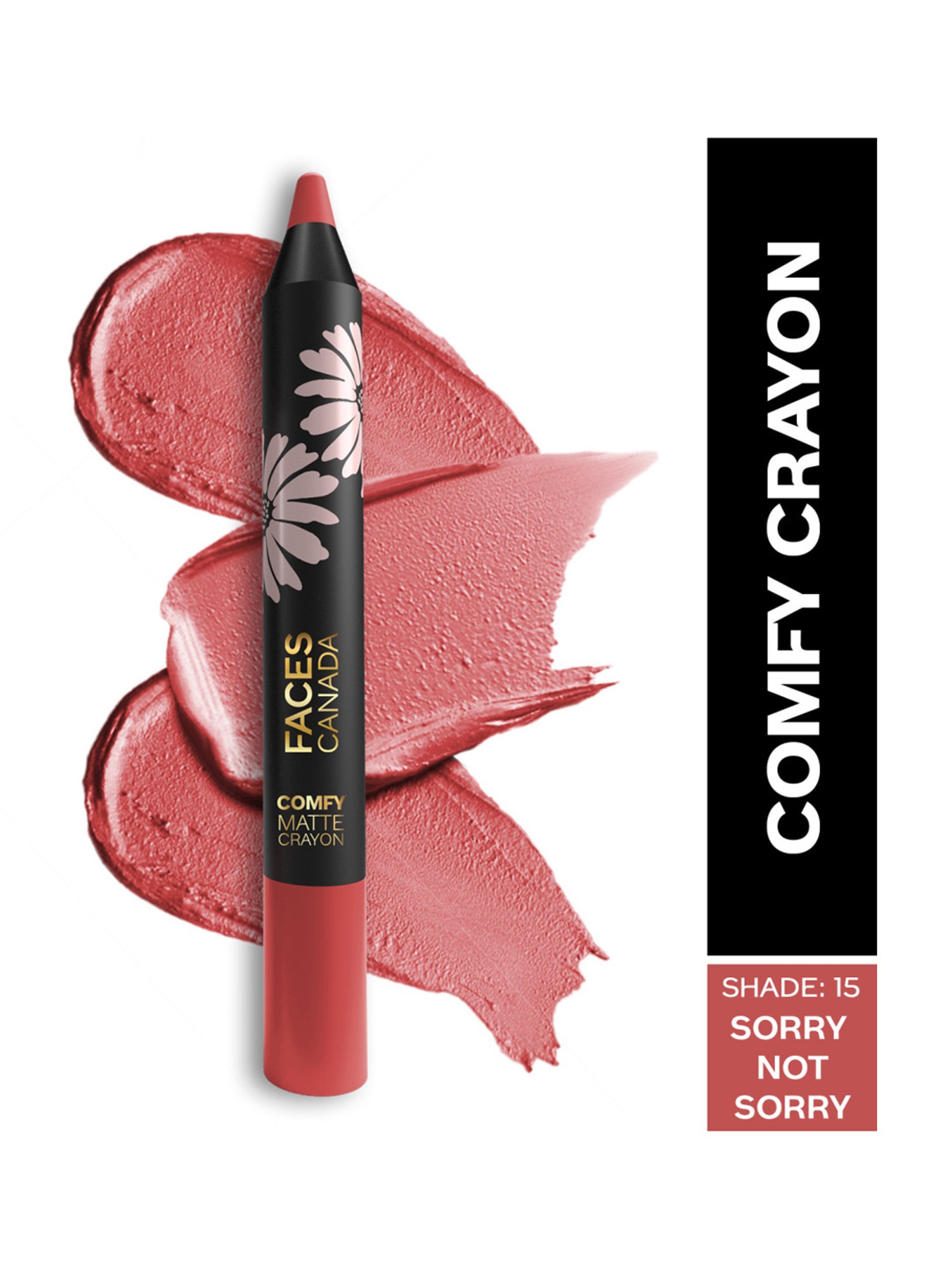 FACES CANADA Comfy Matte Crayon 15 Sorry Not Sorry - 2.8 gm