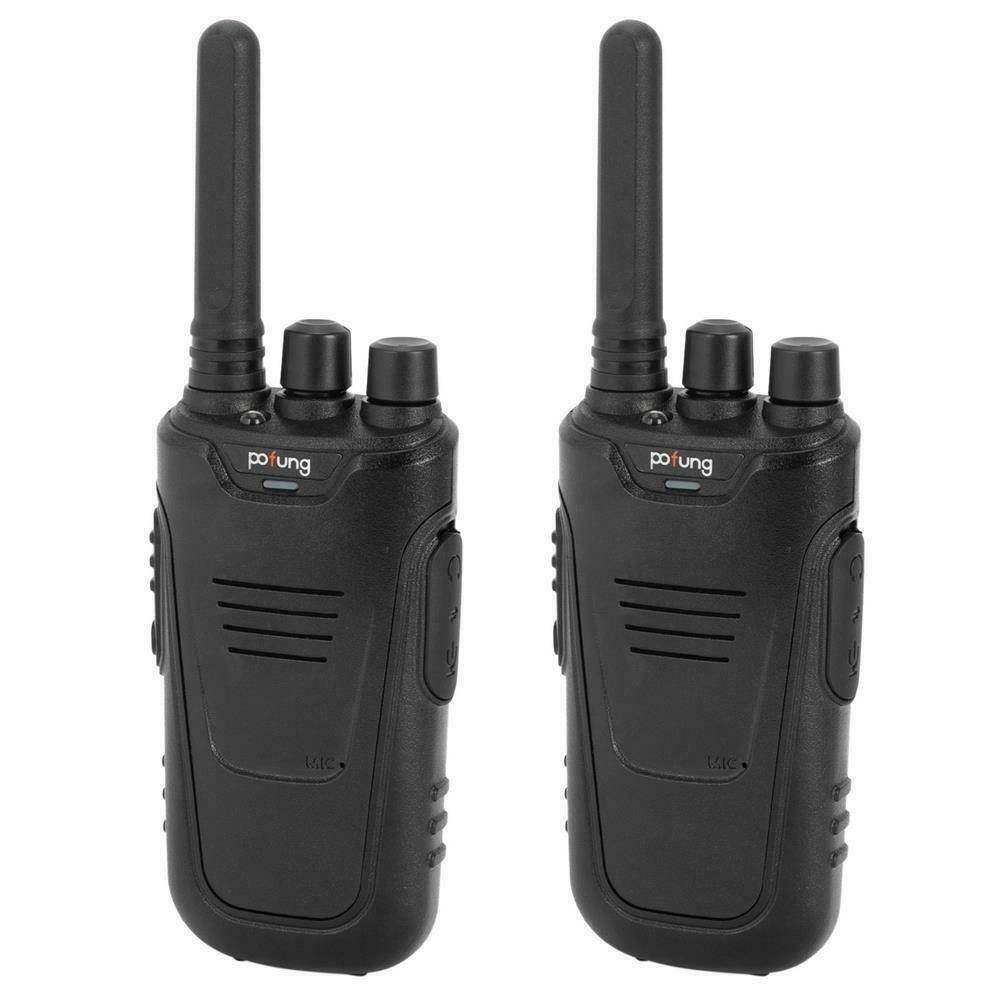 4PCS   2W T11 Hand Walkie Talkie Two Way Radio UHF 462-467 MHz Black