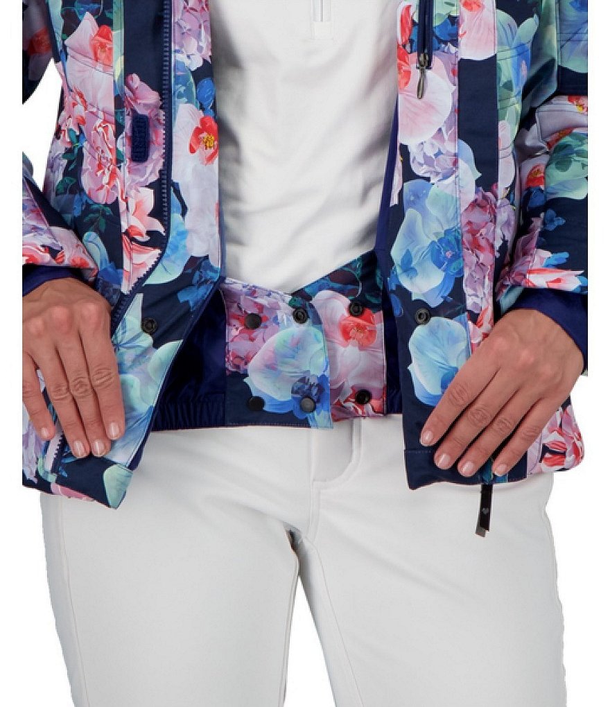 Obermeyer Tuscany II HydroBlock&reg; Elite Faux Fur Fleece Lined Stand Collar Hooded Jacket