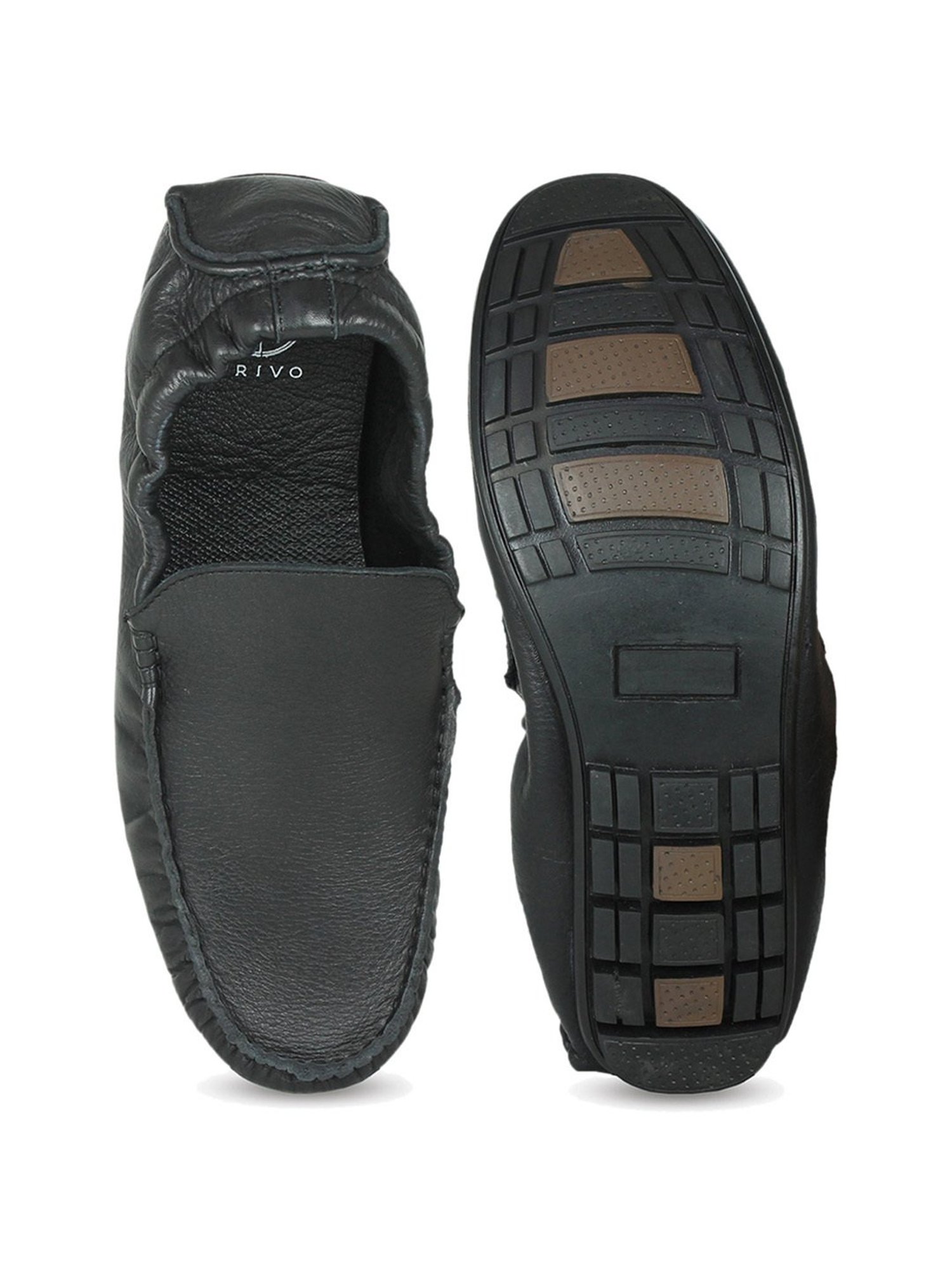 Privo by Inc.5 Men's Black Casual Loafers