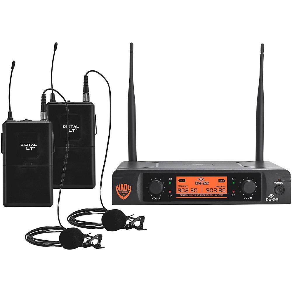 Nady U-2100 Dual GT 200-Channel UHF Wireless Instrument/Guitar System