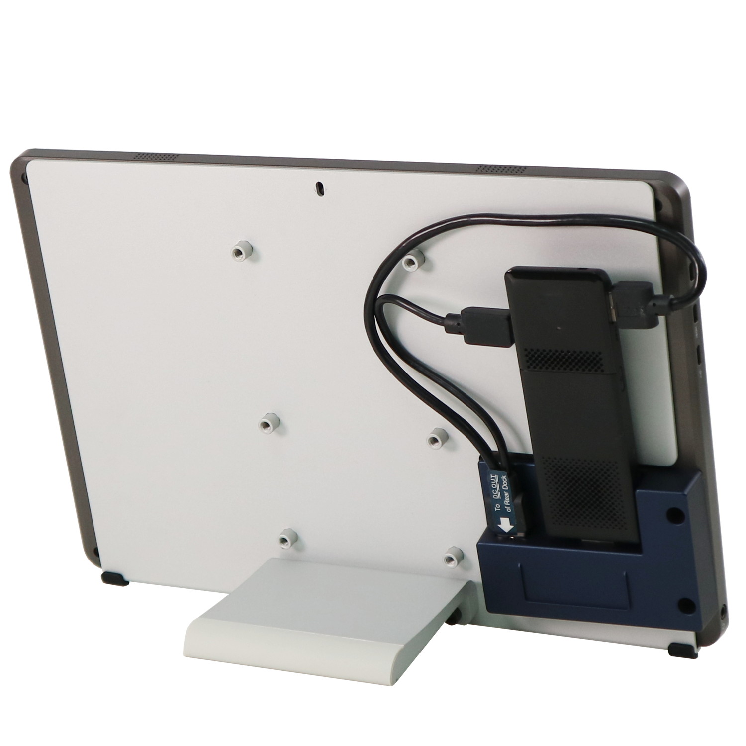 GeChic 1102I 11.6" FHD 1080p Portable Touchscreen Monitor with HDMI & VGA video inputs, USB powered, Plug&Play, Ultralight and Slim, Built-in Speakers, Rear Docking