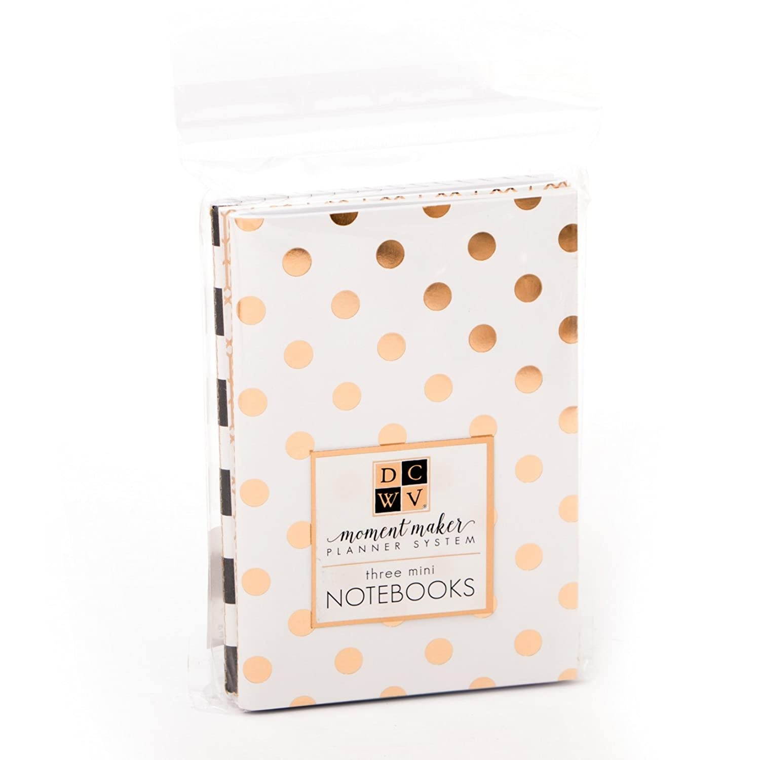 DCWV Moment Maker Mini Notebooks 3Pk