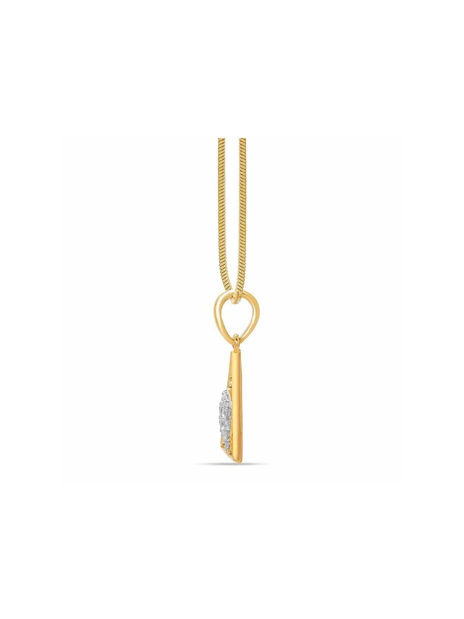 Mia By Tanishq 14K Yellow Gold Sagittarius Pendant for Women