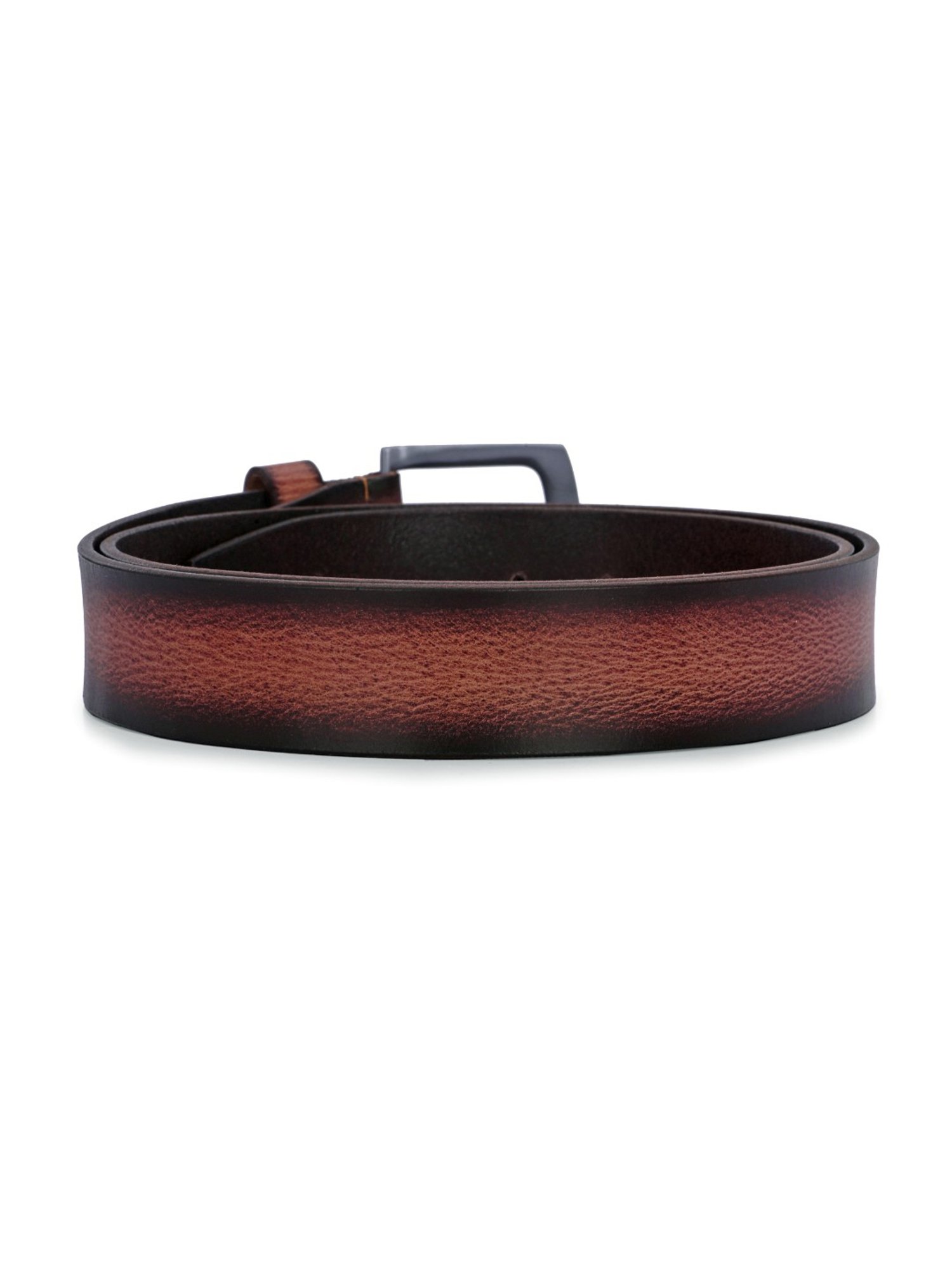 Clog London Brown Leather Casual Belt