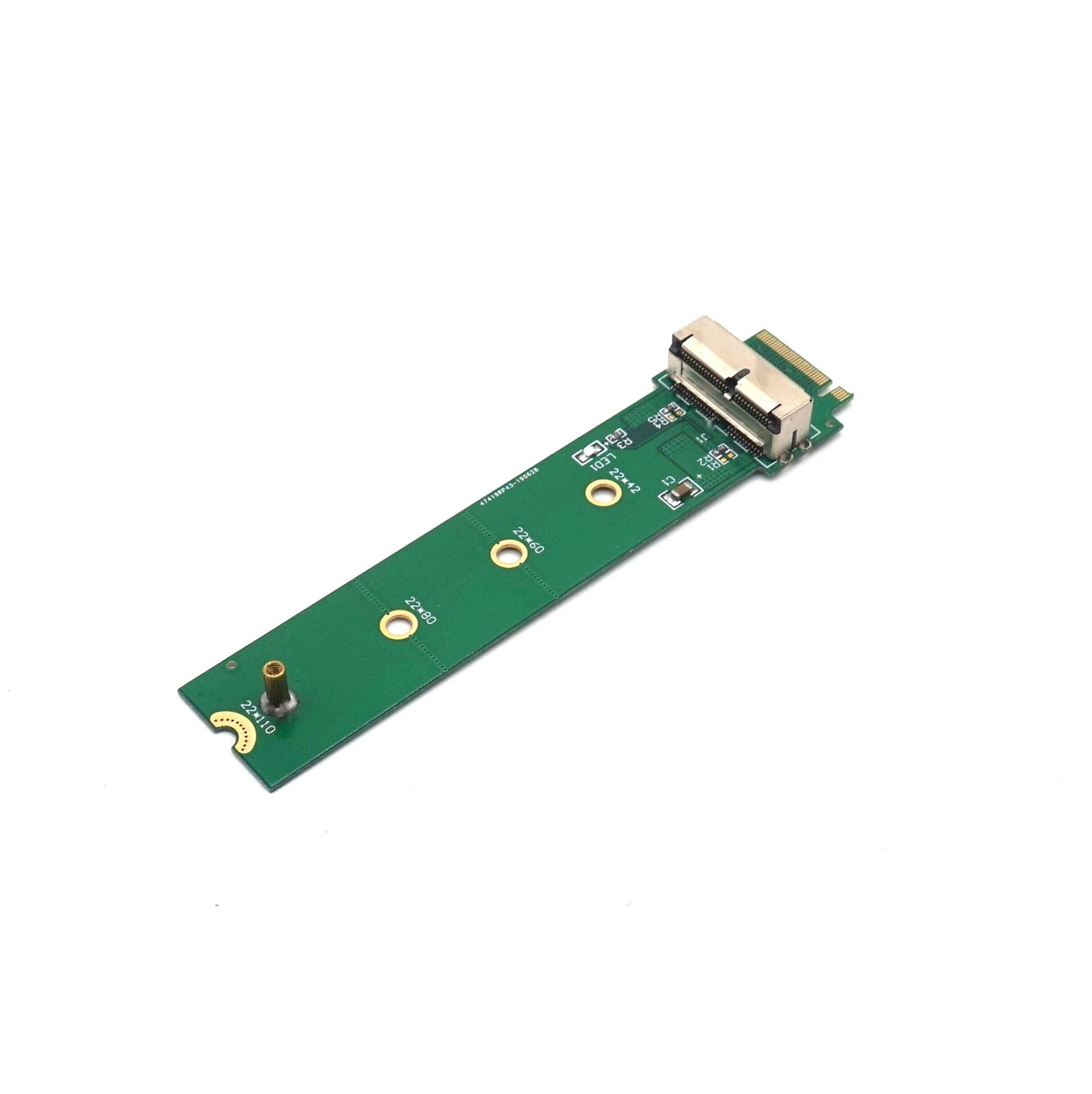 Weastlinks Adapter Hard Disk Adapter SSD M2 To M.2 NGFF PCIE X4 Adapter For Apple MacBook Air Mac Pro 2013 2014 2015 A1465 A1466 M2 SSD