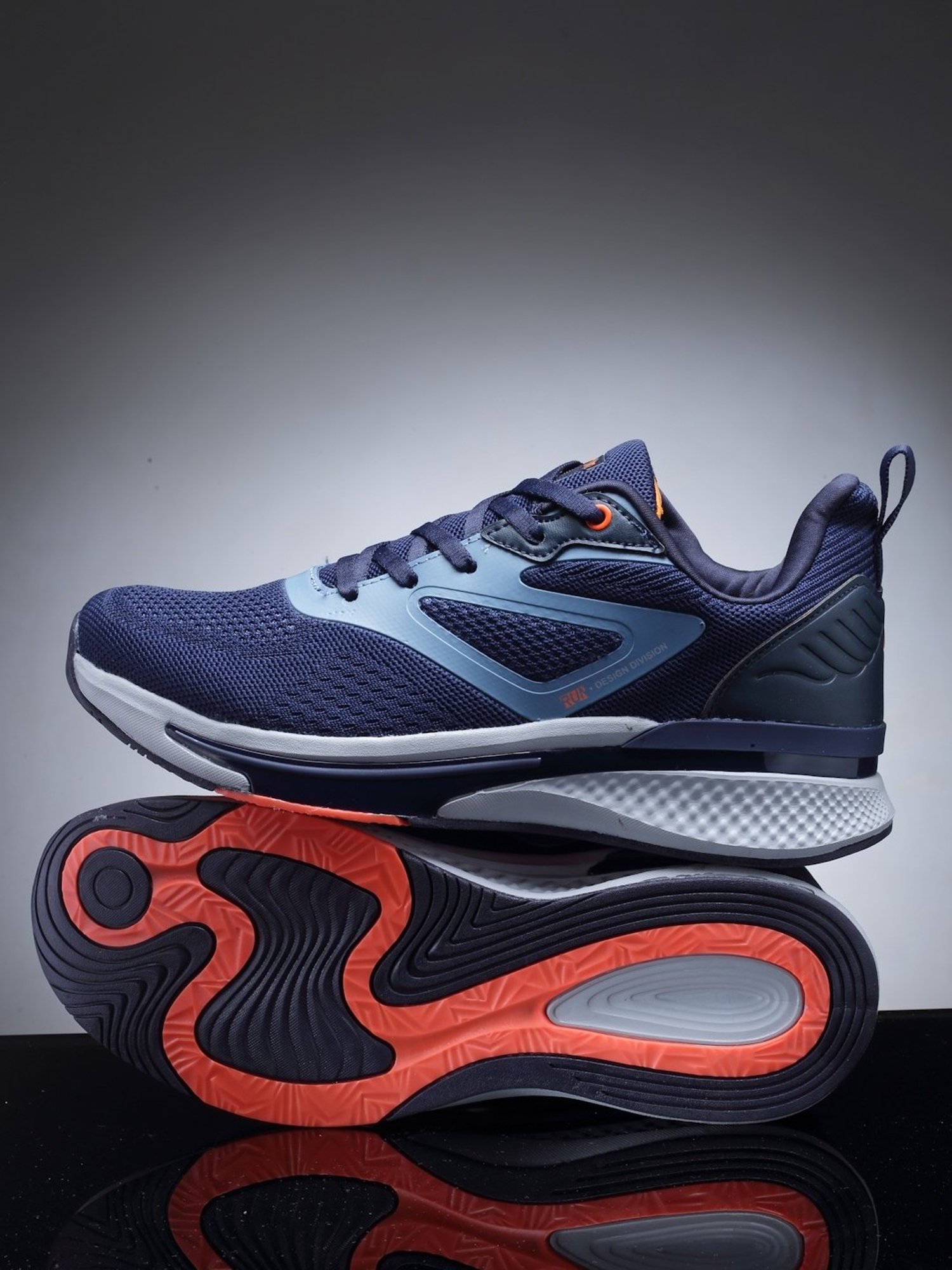 Action Men's Navy Running Shoes