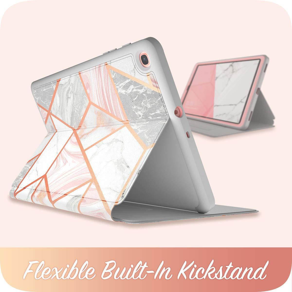 i-Blason Case Designed for Galaxy Tab A 10.1 (SM-T510/T515) 2019, [Cosmo] Full-Body Protection with Built-in Screen Protector Case for Samsung Galaxy Tab A 10.1 2019 Release (Marble)