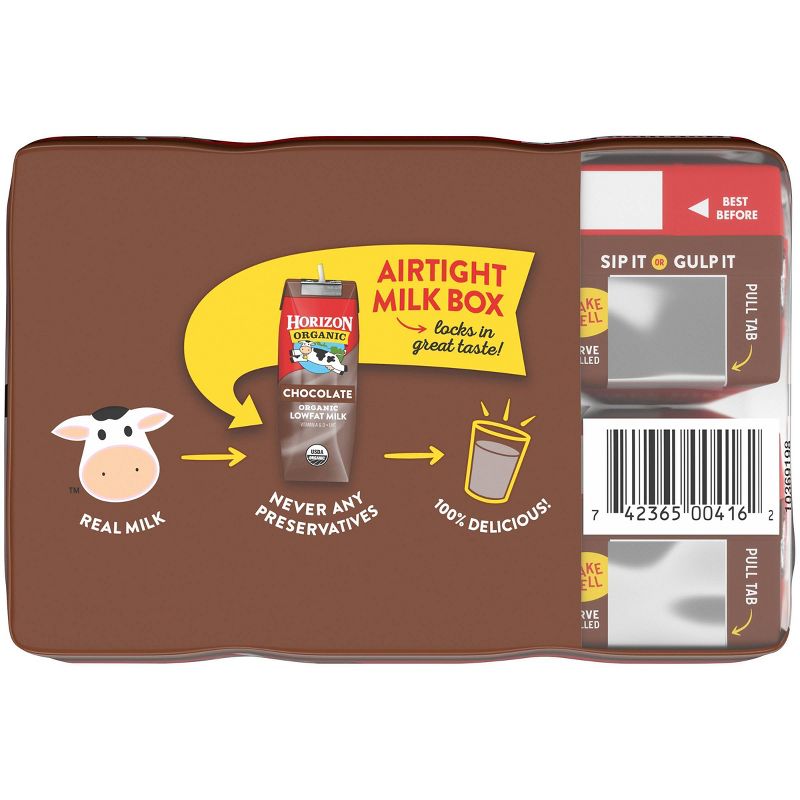 Horizon Organic 1% Chocolate Milk - 6pk/8 fl oz Boxes