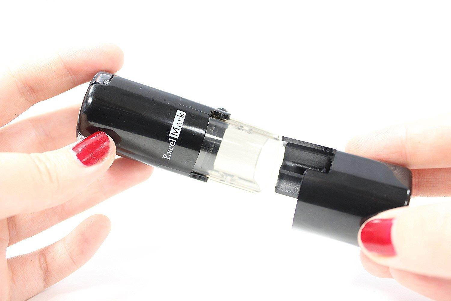 EXCELLENT Dog - ExcelMark Self-Inking Round Teacher Stamp - Red Ink