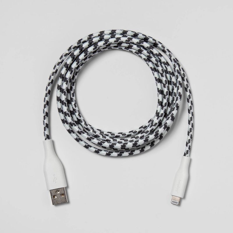heyday™ 6' USB-A to Lightning Cable – Cotton Blue
