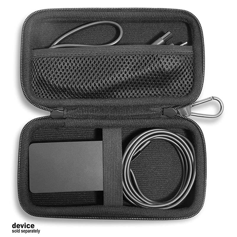 Protective case for Microsoft Surface Surface pro Power Adapter Protective and Carrying Solution for The Surface Charger mesh Accessory Pocket and Elastic Secure Strap