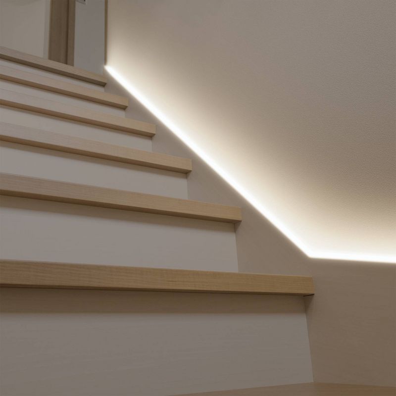 LED Motion Glow Strip Lights (Includes Energy Efficient Light Bulb) White - West & Arrow