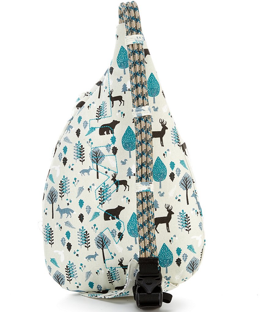 Kavu Printed Canvas Mini Rope Bag