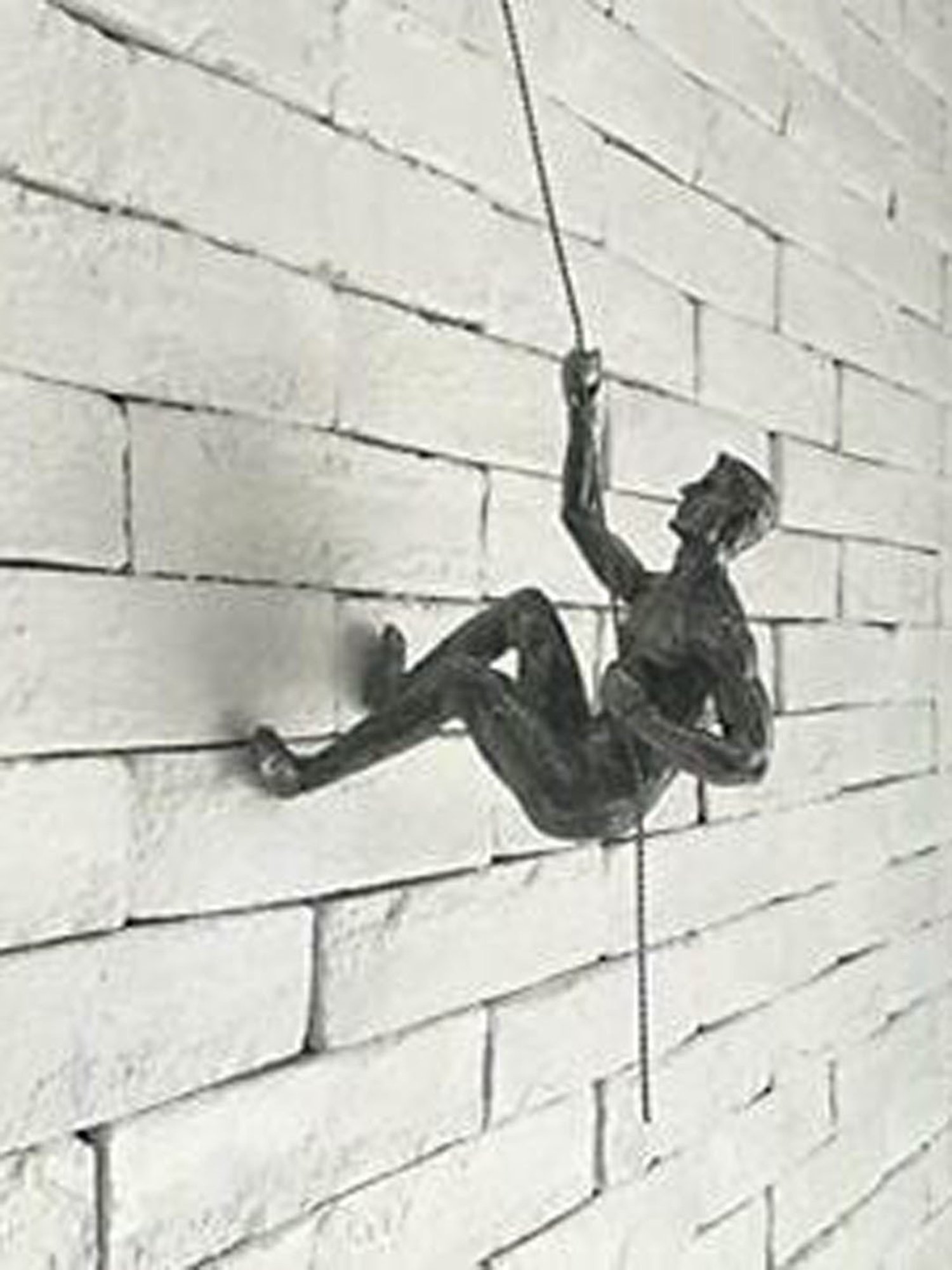 The Artment Rock Climbing Men Sculpture Wall Hanging (Set of 3)