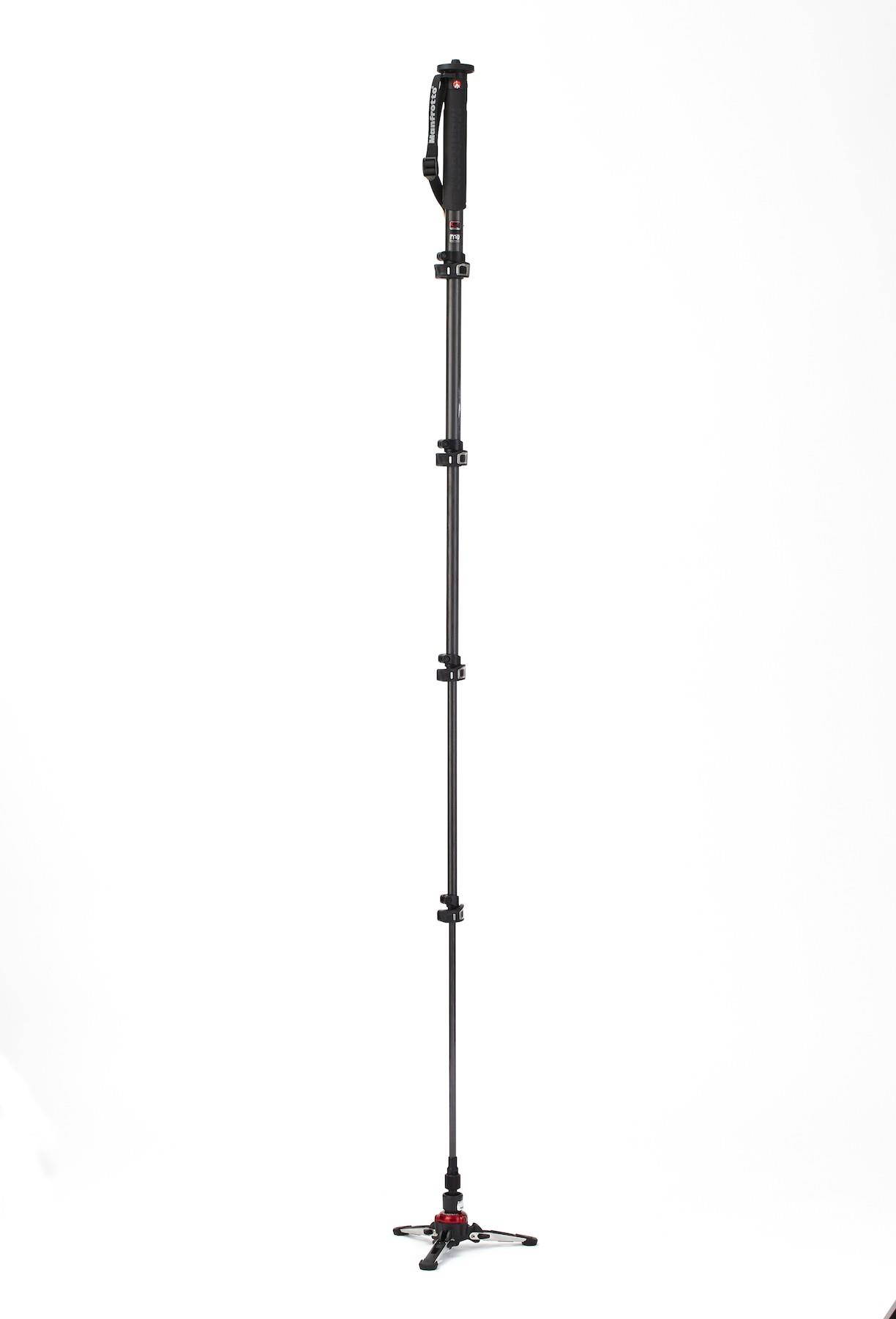 Manfrotto XPRO Monopod+ Carbon Fiber Video Monopod, 5 Section #MVMXPROC5US