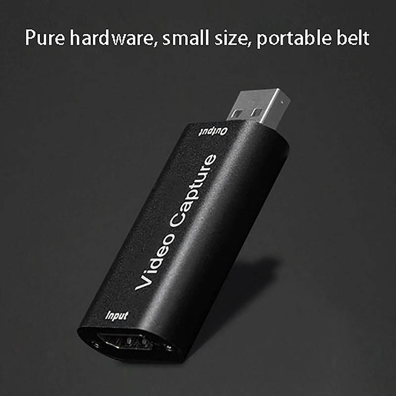 Lejiahong 1080P Capture Card HDMI Video Capture Card 60Fps HD for Live Streaming Broadcast Teaching Recording
