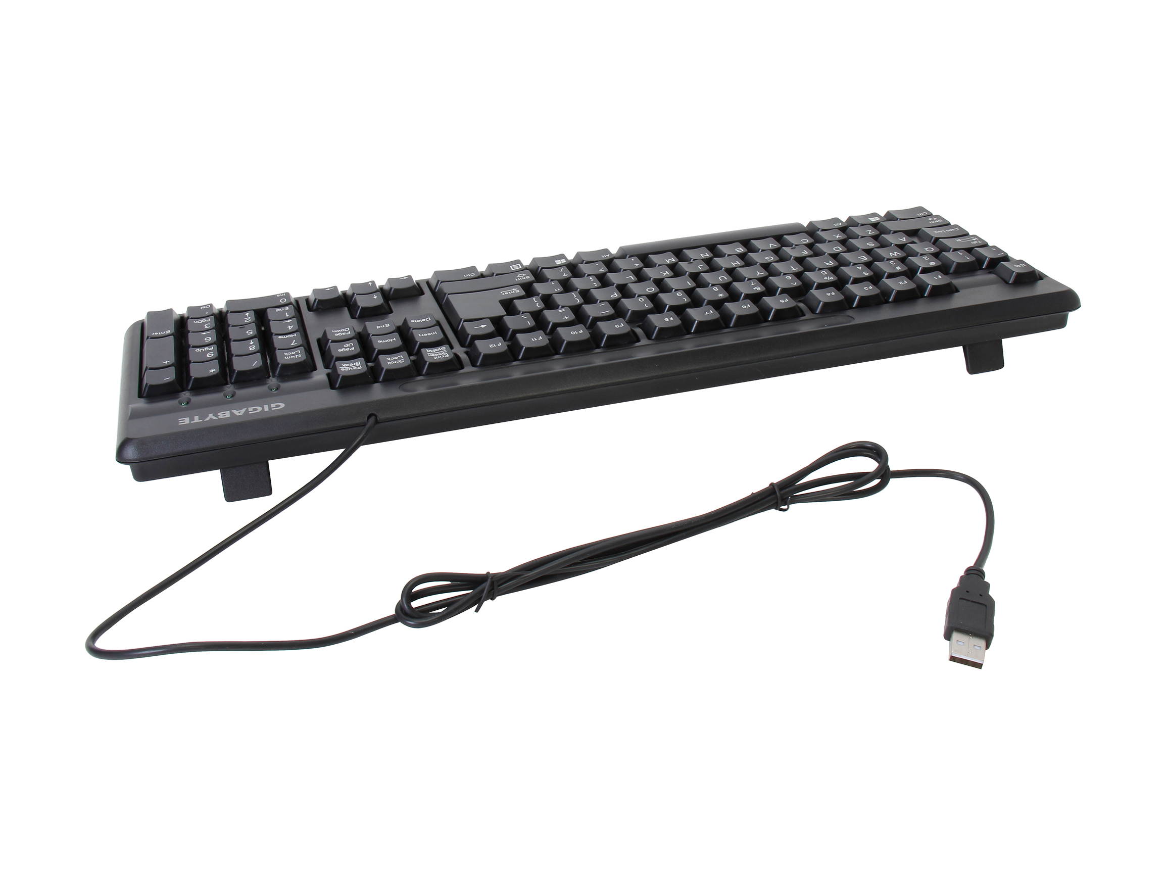 GIGABYTE GK-KM3100 Black Wired Desktop Keyboard And Mouse Combo Set