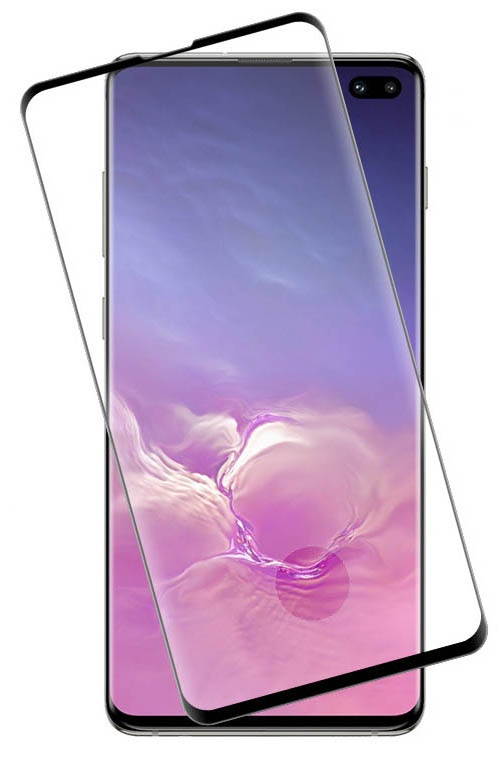Full Size Tempered Glass 3D Curved Screen Protector for Samsung Galaxy S10 Plus