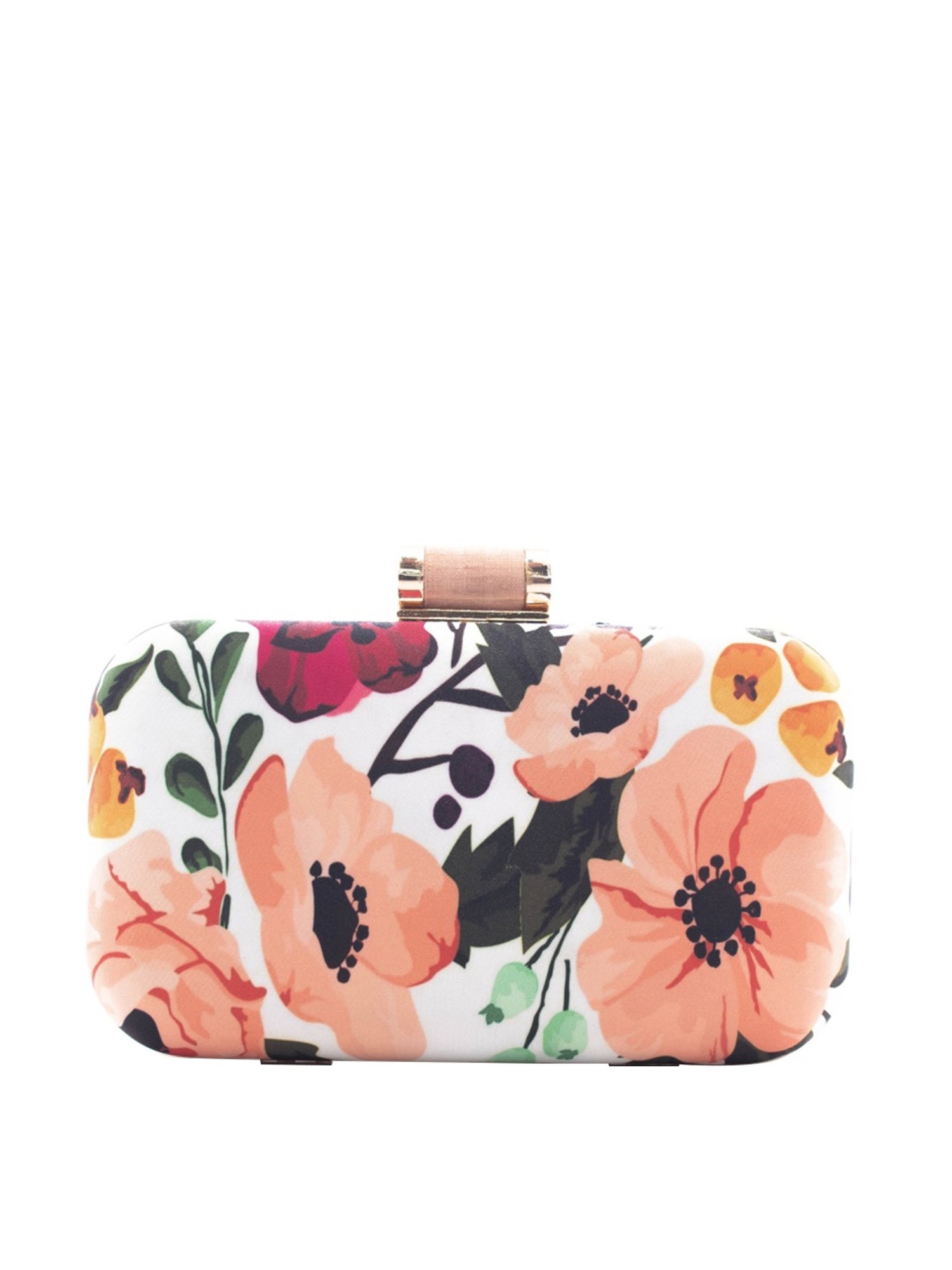 Sugarcrush Multicolor Silk Clutch