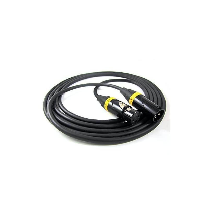 XLR Cable 3 Ft - Reliable, High Performance from  - 3-pin Connectors, Male to Female