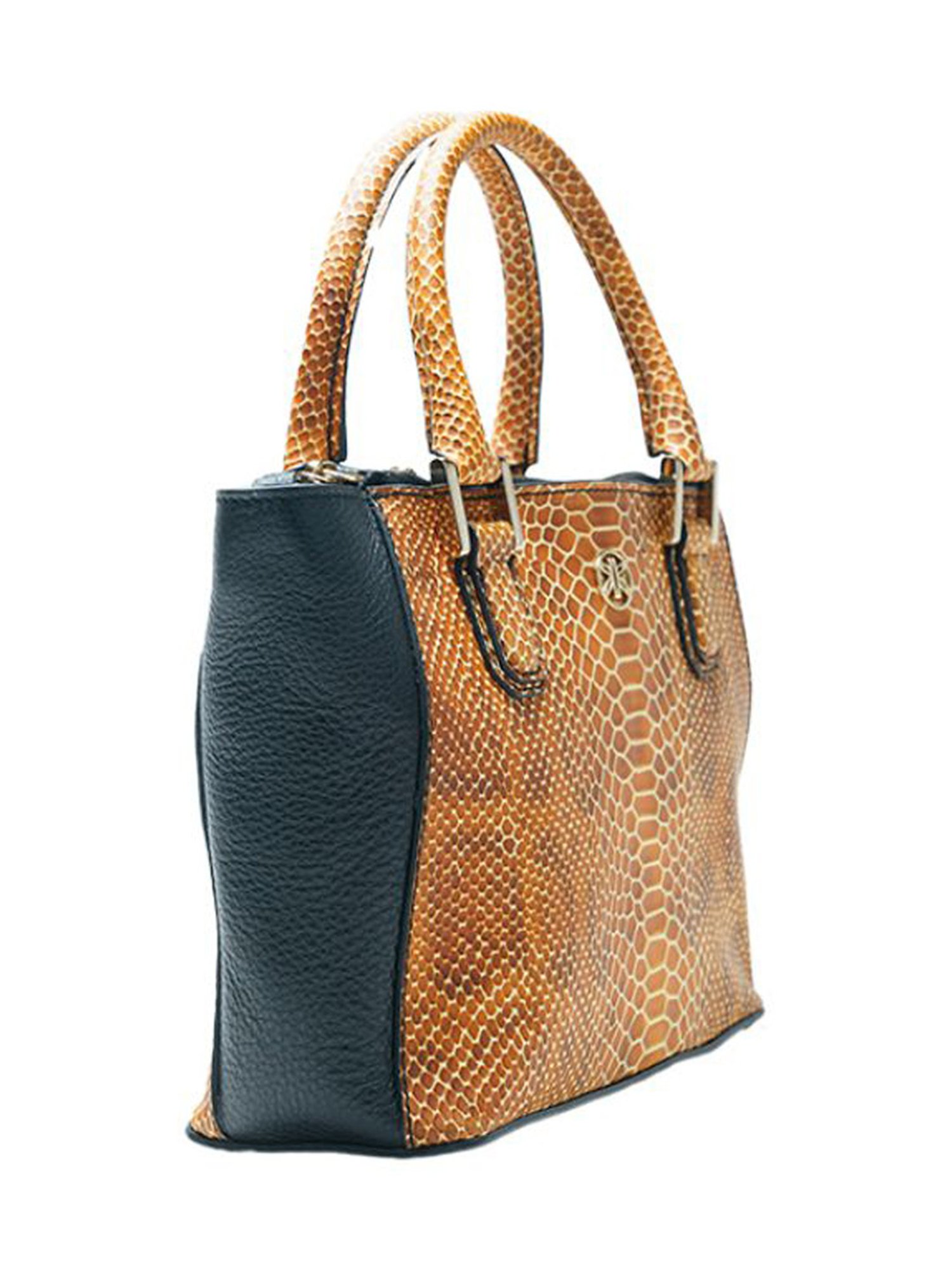 RI2K London Multicolor Leather Medium Animal Effect Handbag