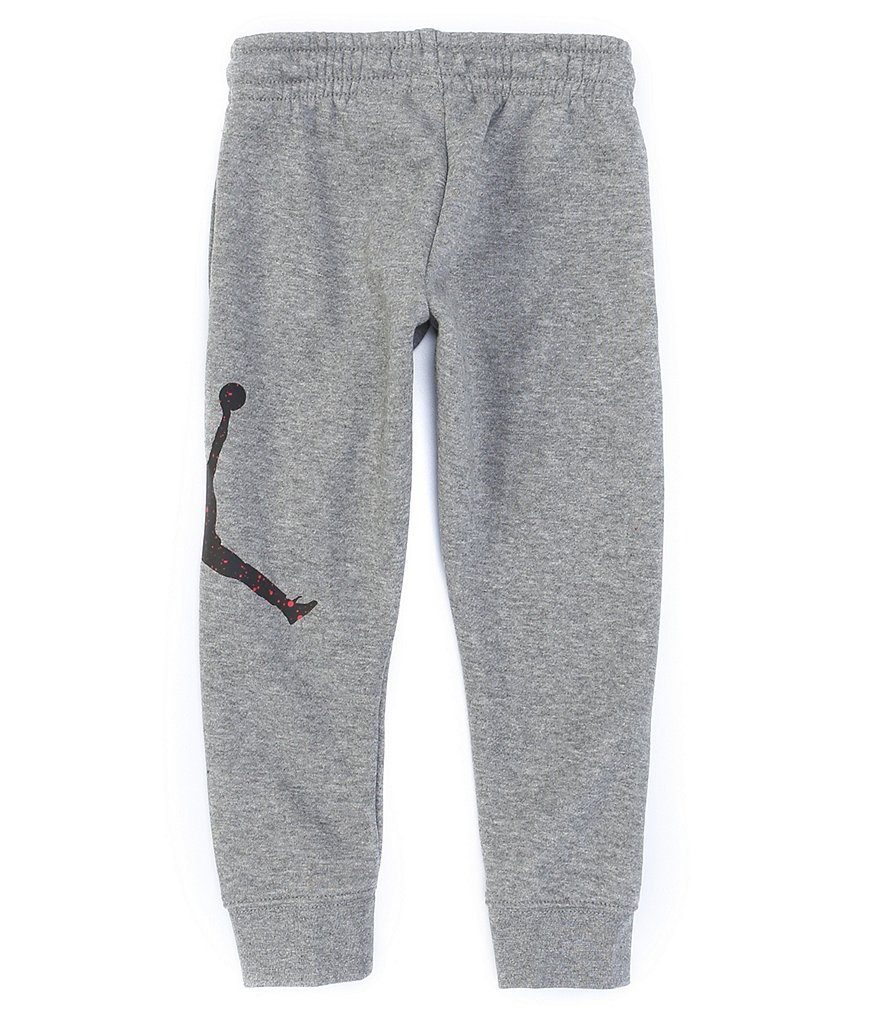 First Wave Little Boys 2T-7 Marled French Terry Jogger Pants