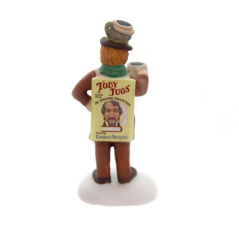 Department 56 Accessory 2.5" Toby Street Vendor Dickens Village Jugs  -  Decorative Figurines