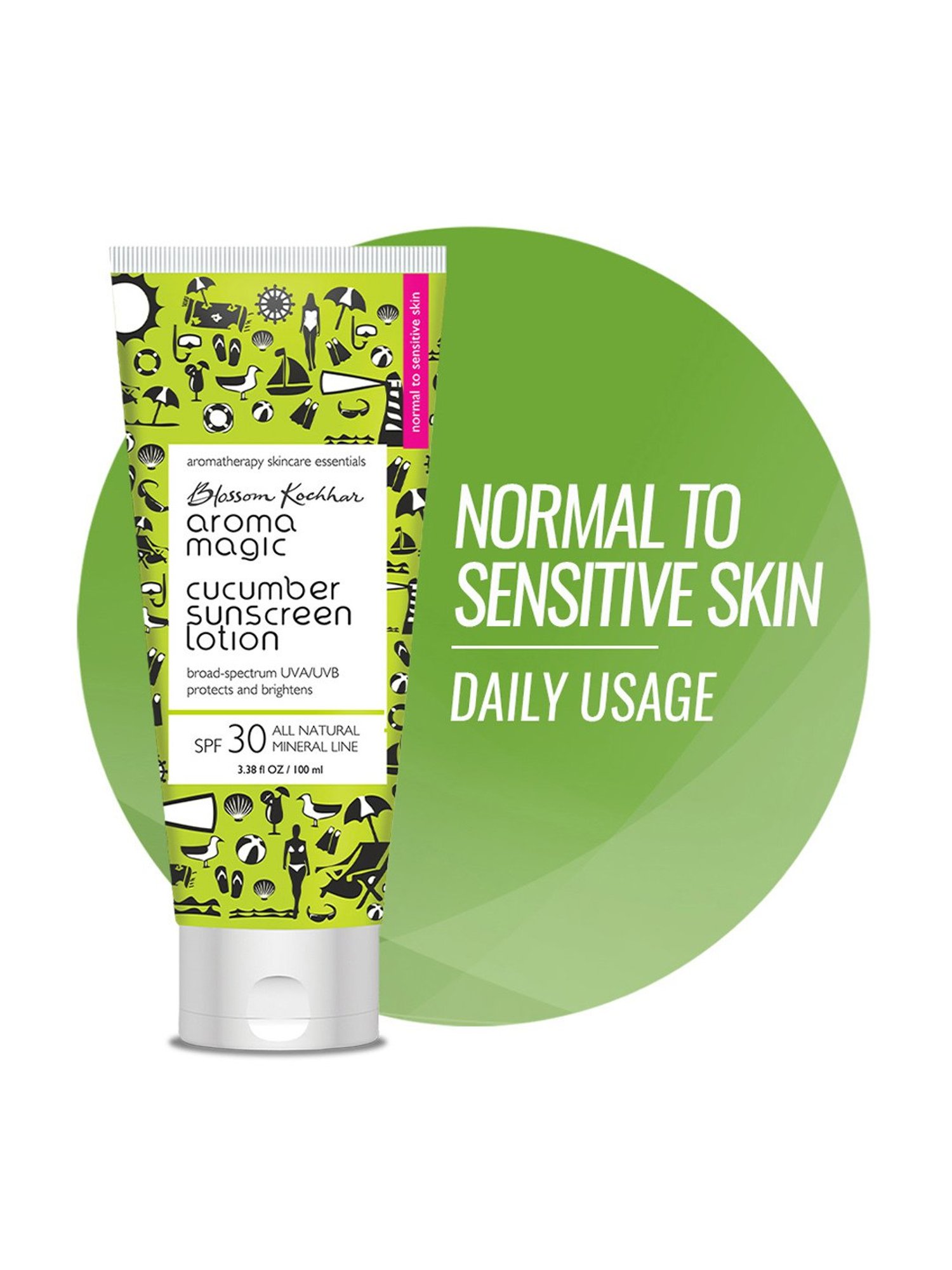 Aroma Magic Cucumber Sunscreen Lotion - 100 ml