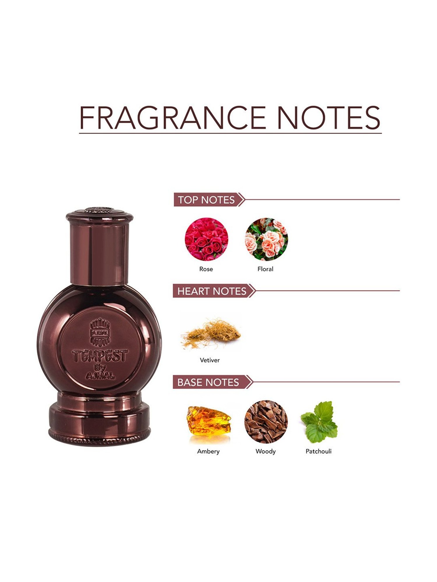 Ajmal Cool Musk Concentrated Perfume for Unisex  - 5 ml