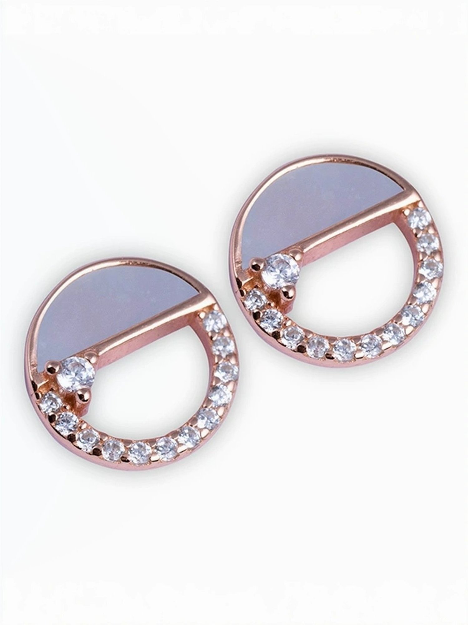 Touch925 Sterling Silver Radiant Circle Pendant Set for women